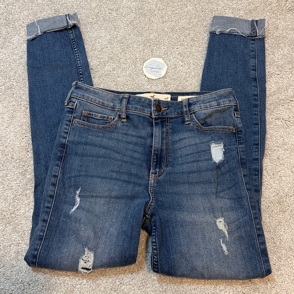 High Rise Super Skinny Hollister Jeans - Picture 2 of 4